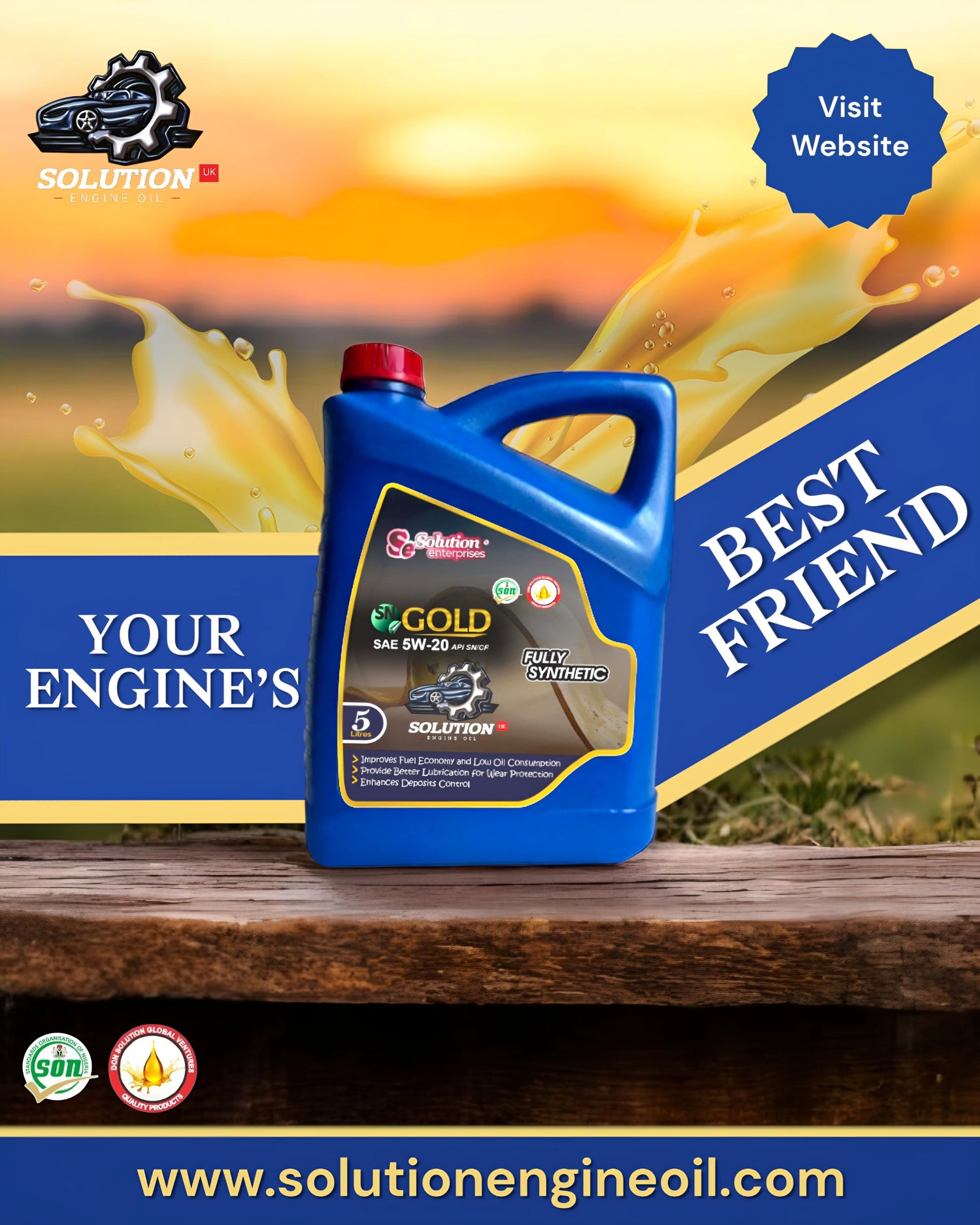 Solution Engine Oil